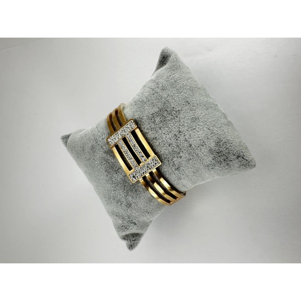 Bronz Taşlı Bileklik